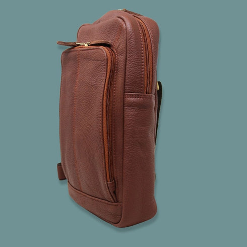 Anshuman Genuine Leather Mini Backpack Rank